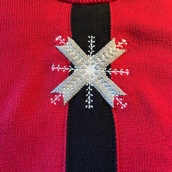 Columbia XCO snowflake Nordic, Cabin Core, Cozy Core, Winter Core sweater - Picture 6 of 11